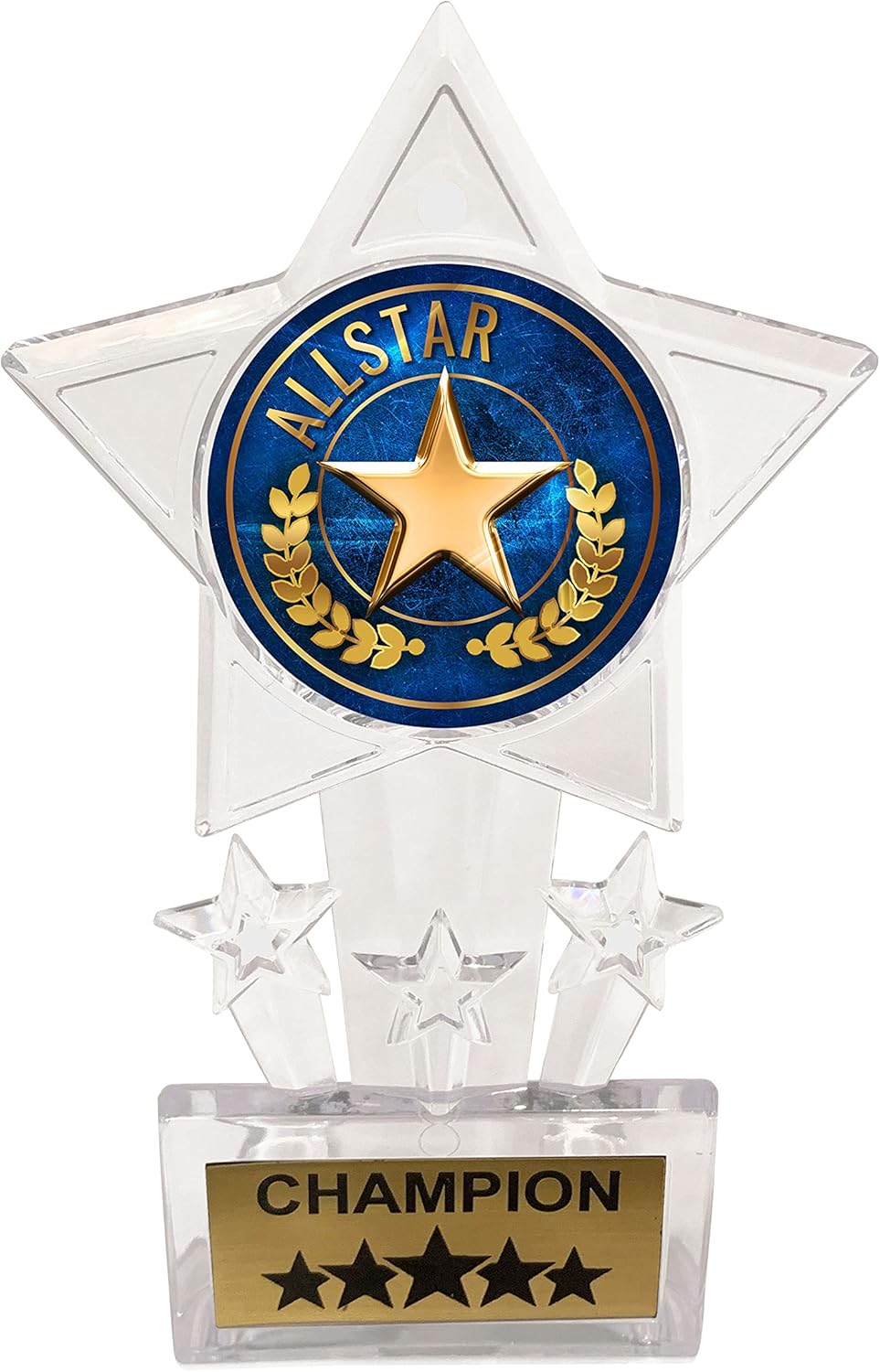 Express Medals 10 Pack Acrylic Allstar Trophies Champion Awards Gift Prizes Trophy 10 PK EG4