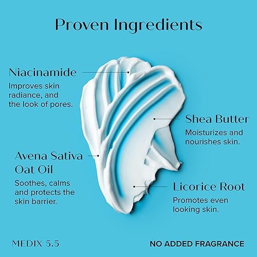 Miniatura 122 de Medix 5.5- Crema facial c/vitamina C + Crema corporal enriquecida c/cúrcuma/vitamina E/jengibre p/rescate piel seca. Humectante, reafirmante e 1