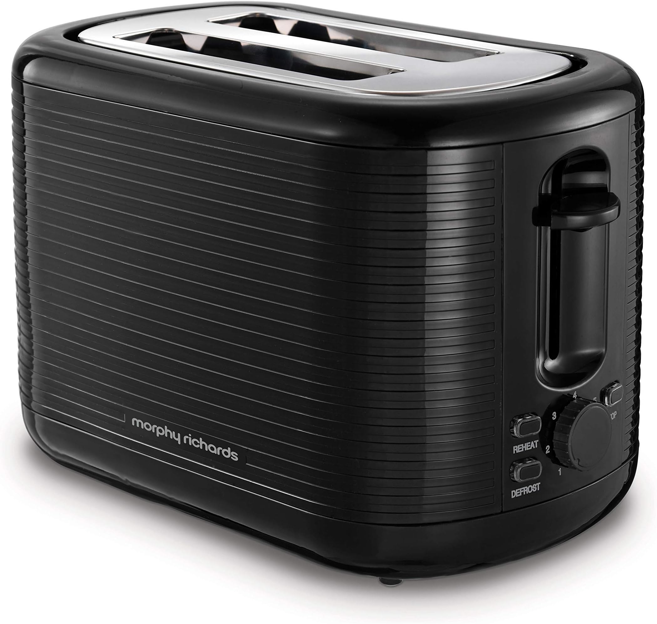 Russell Hobbs Ebony 2Slice Toaster Matt Black Amazon.co.uk Home