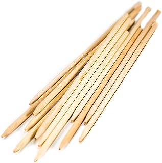 Perfect Stix - WRS045SP-100 Semi Pointed Wooden Skewers 4.5" x 11/64" (Pack of 100)