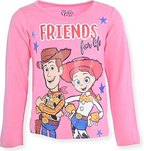 Miniatura 4 de Disney - Camiseta de manga larga con diseño gráfico de Toy Story para niña