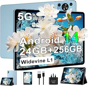 Tablet 11 inch, 2025 Android 14 Tablet with 24GB RAM 256GB ROM