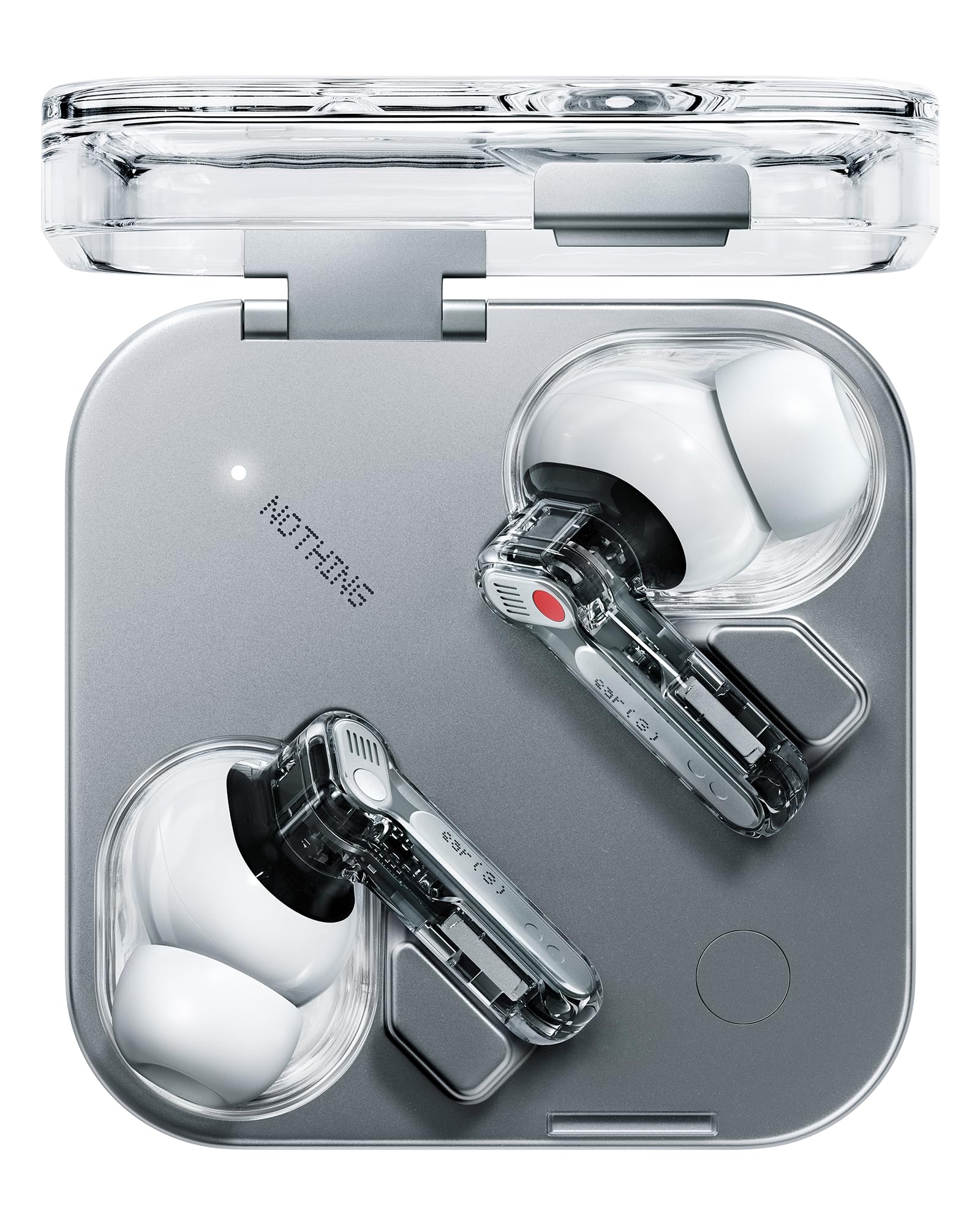 Nothing Ear (3) Noise Cancelling Earbuds Wireless Earbuds Bluetooth 5.4 Super Mic 45dB ANC High Resolution with 6 Microphones 12mm Dynamic Driver for Sports iPhone/Android (White)