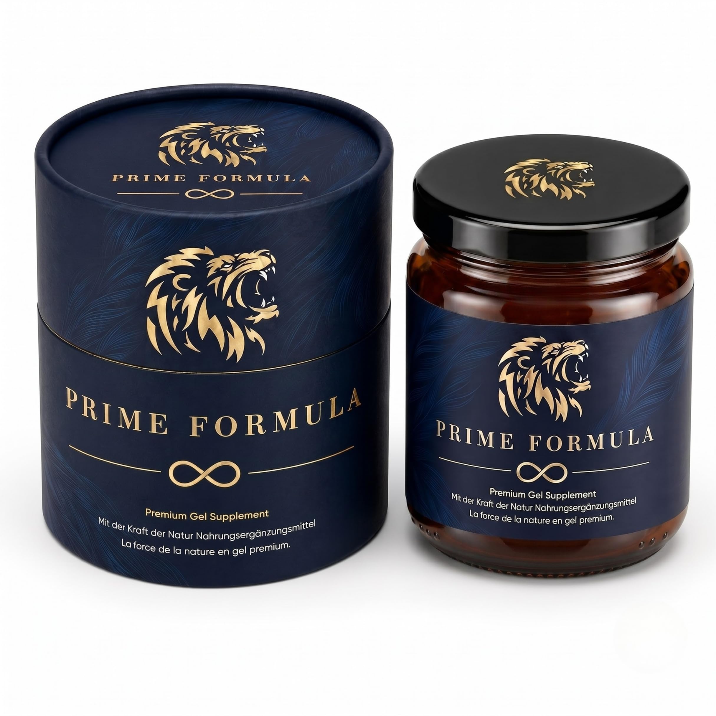 PrimeFormula Maca Gel, Extra Stark für aktive Männer, Ginseng & Tribulus Terrestris 240g Jar (3)