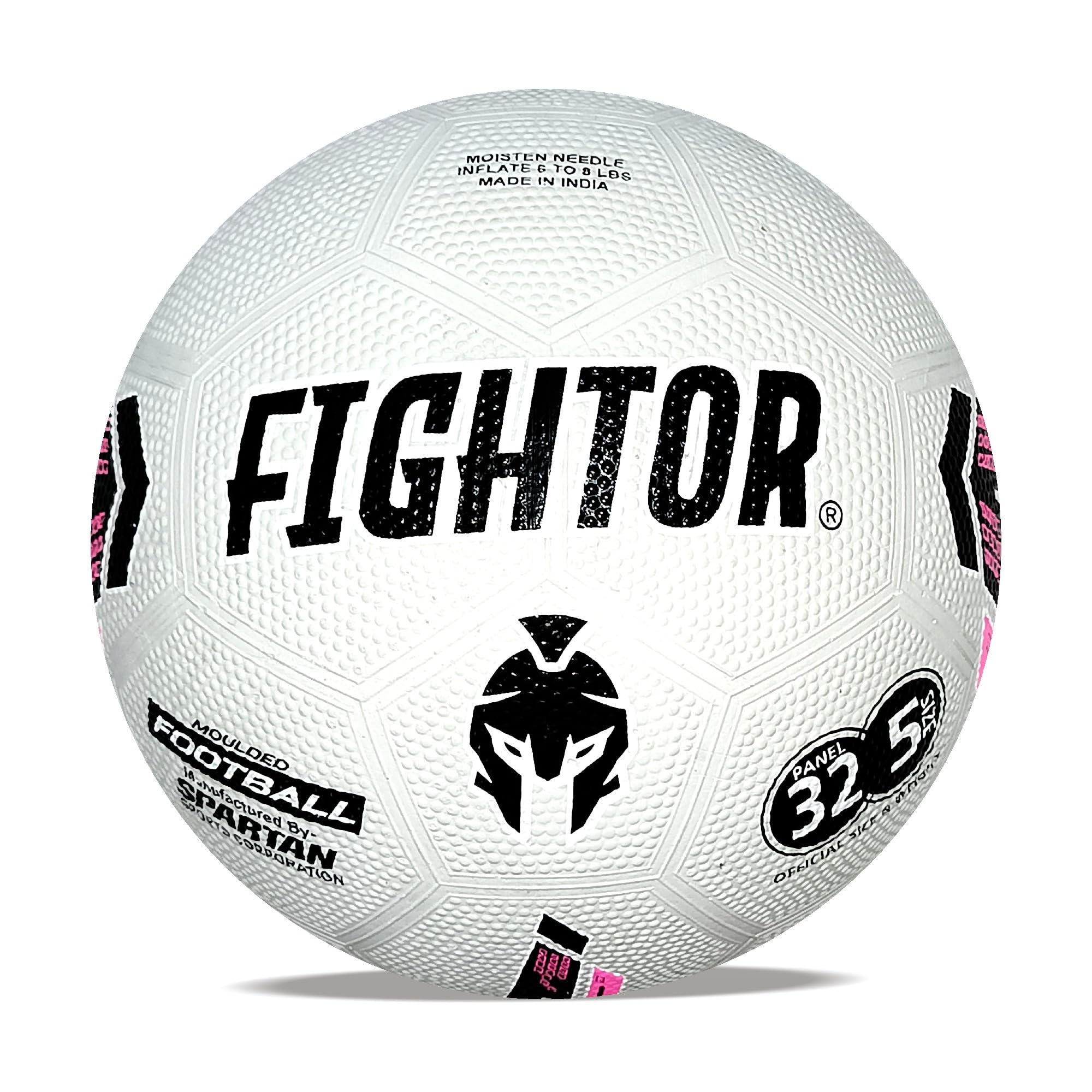 fightor Champion Multicolor Size 5 Rubberized Moulded Football - Waterproof, High Bounce (Pink/White) for All Ages, Indoor/Outdoor Play (Suitable for Hard Ground Without Grass) (B0D6RLPMLV) Amazon Price History, Amazon Price Tracker