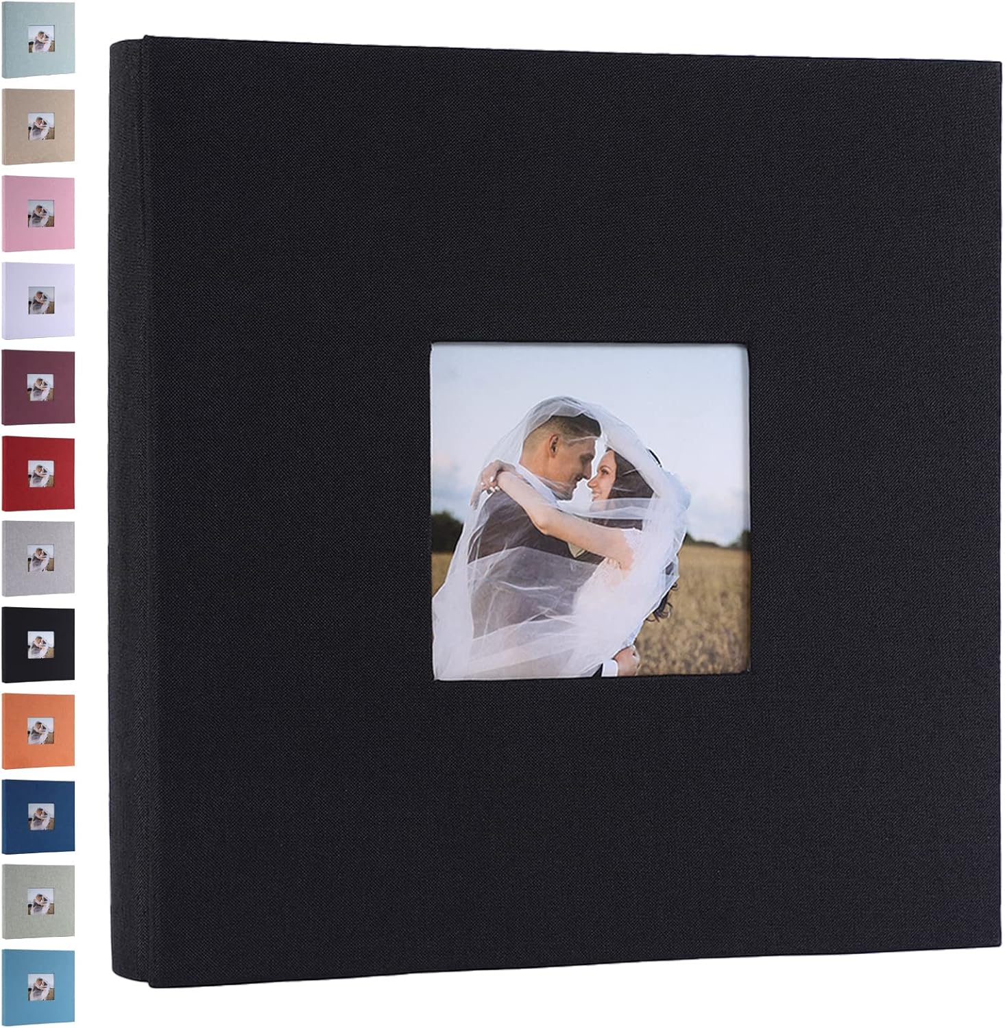 Photo Album 4x6 600 Photos Picture Albums Personalized Cover Photo Book for Wedding