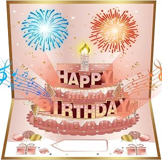 Happy Birthday Cards Pop Up Cake