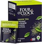 Four O'Clock Thé vert japonais, biologique, projet non Gmo, casher, sans gluten, 16 Sacs à thé