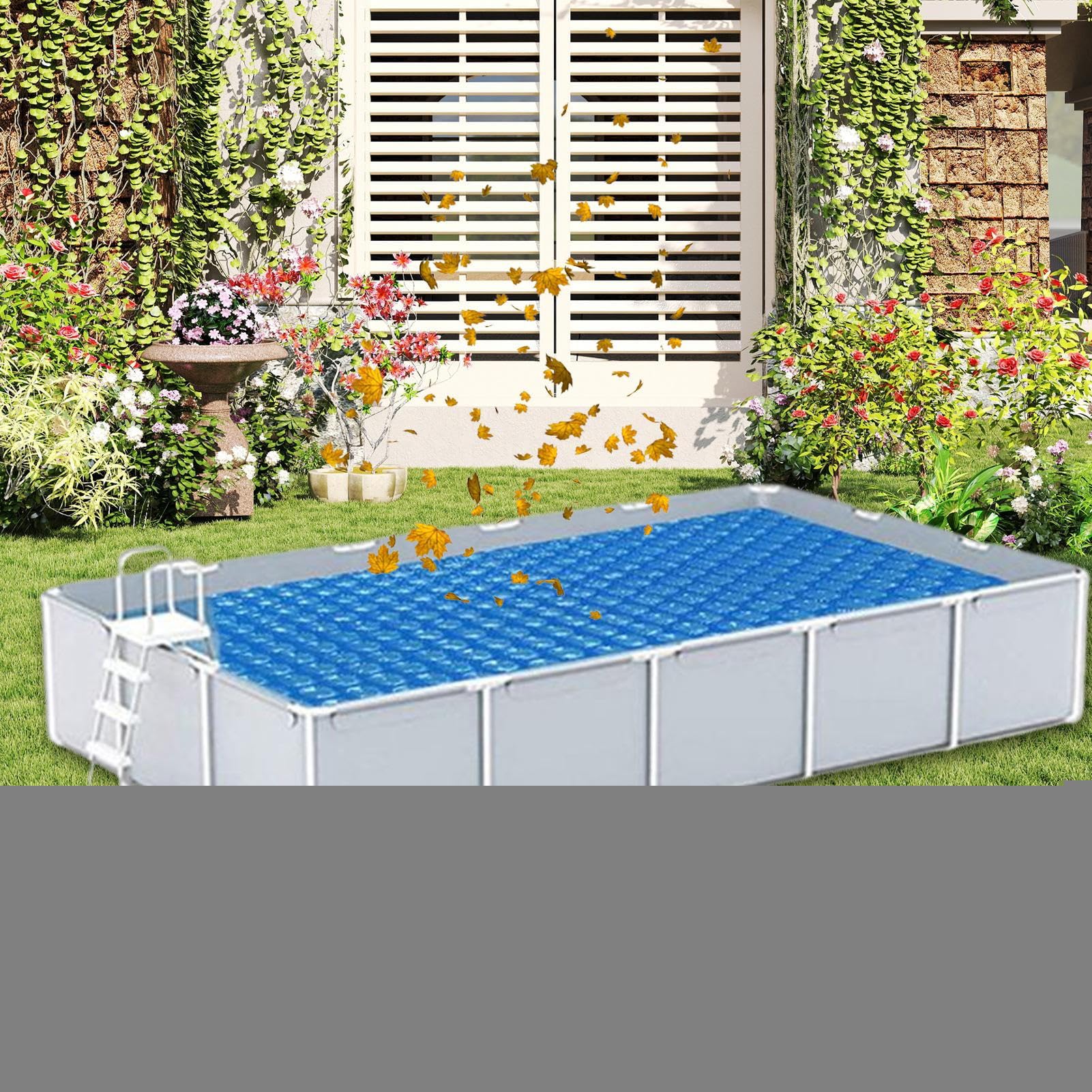 Solar-Pool-Abdeckung UV-beständige Spa-Schwimmmatte
