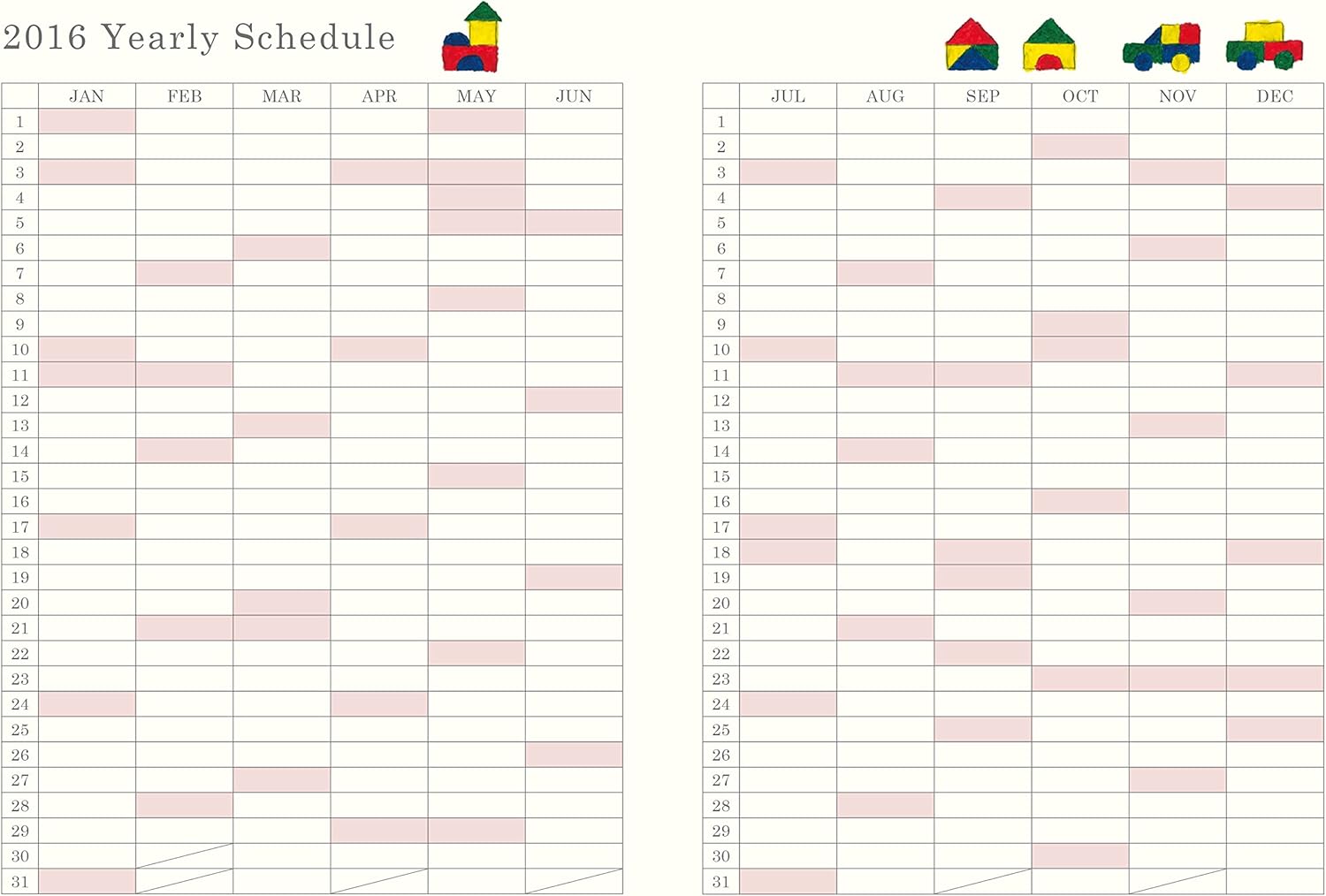guri-texinguraihu 米津 祐介 2016 Year Planner