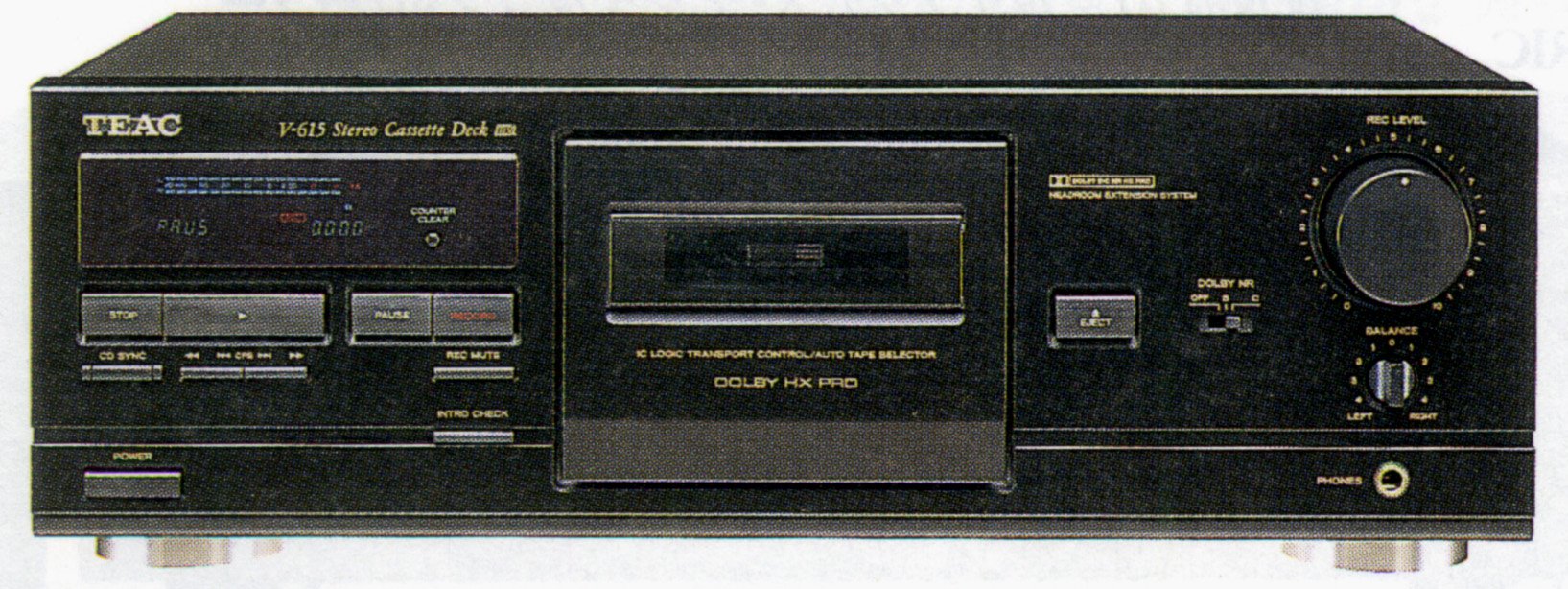 Amazon | TEAC V-615 カセットデッキ | ティアック(Teac) | カセットデッキ
