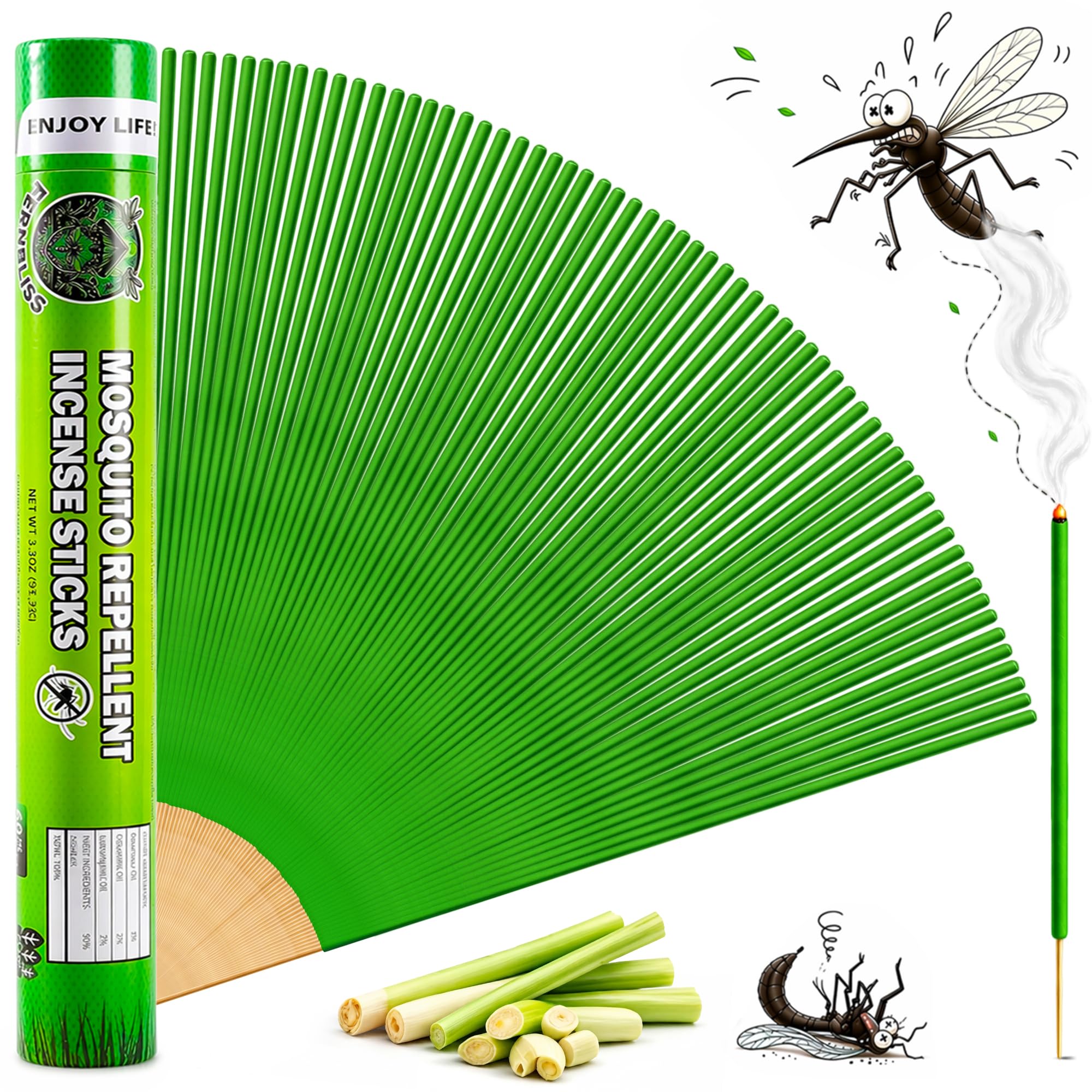 FernBliss Citronella Sticks
