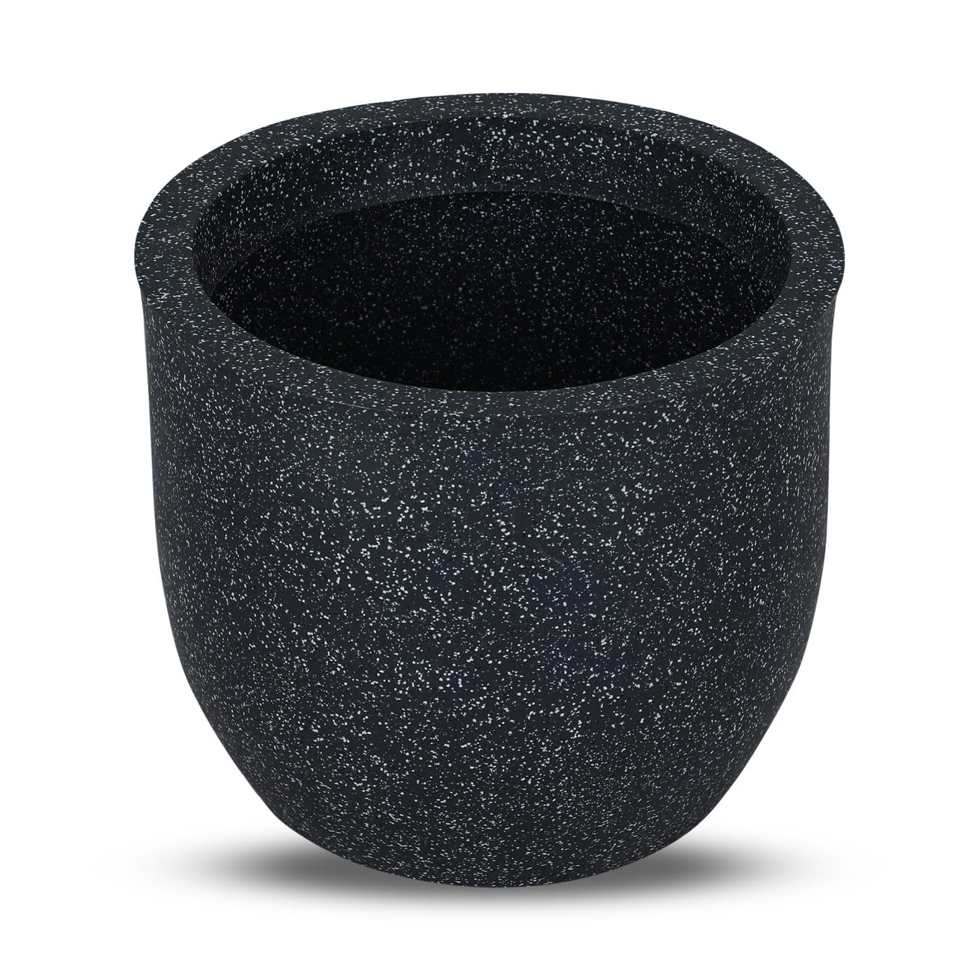 BonKaso 12 Inch White Jaguar Planter - Durable & Lightweight -10 BonKaso 12 Inch White Jaguar Planter - Durable & Lightweight -10