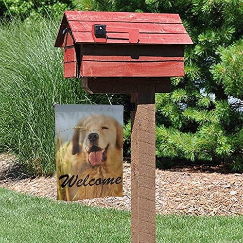 Miniatura 5 de Bandera de jardín personalizada  Bandera decorativa de bienvenida para el hogar al aire libre, bandera personalizada para patio con imagen, foto de