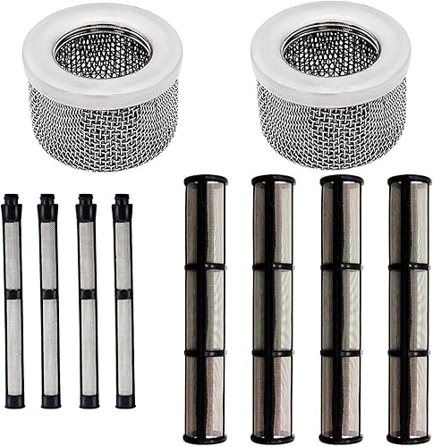 Miniatura 10 de 244067 60 Filtros de colector de malla 244068 100 Filtros de colector de malla para Graco 695, 795,1095 Rociador de pintura sin aire Gmax II 244067