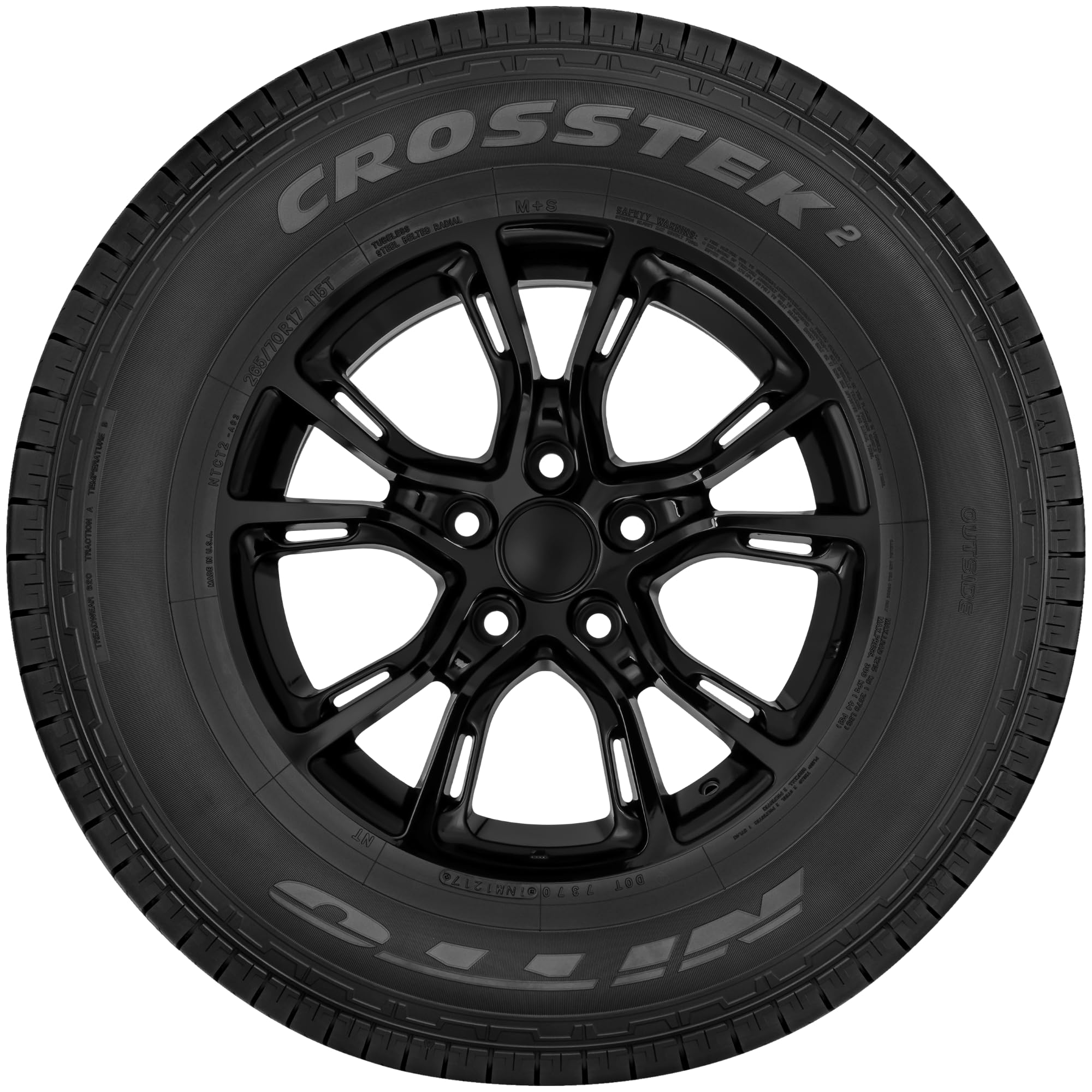 Amazon.com: Nitto Crosstek 2 P265/65R17 110T : Automotive