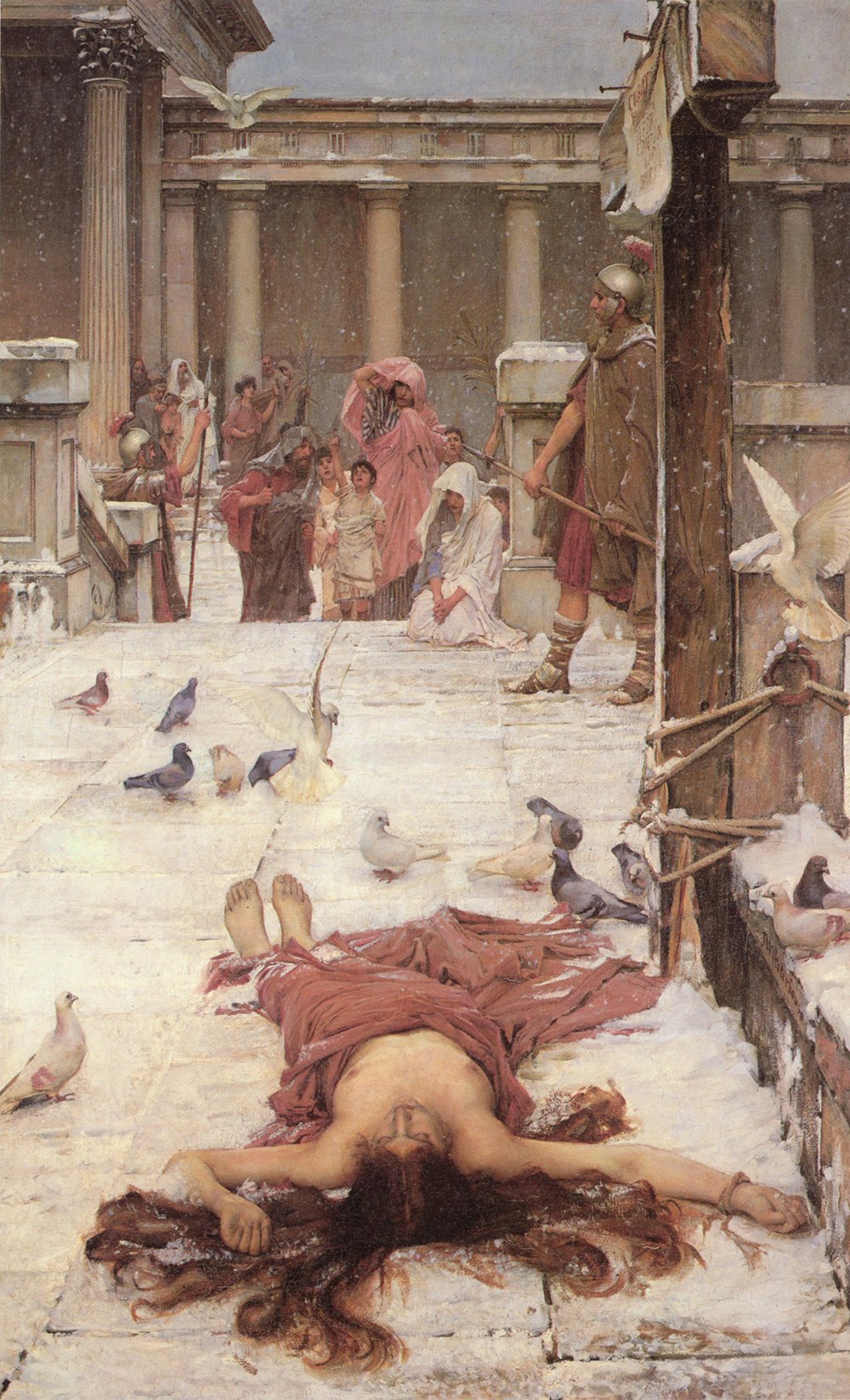 Cadre photo Saint Eulalia John William Waterhouse poster mat medium