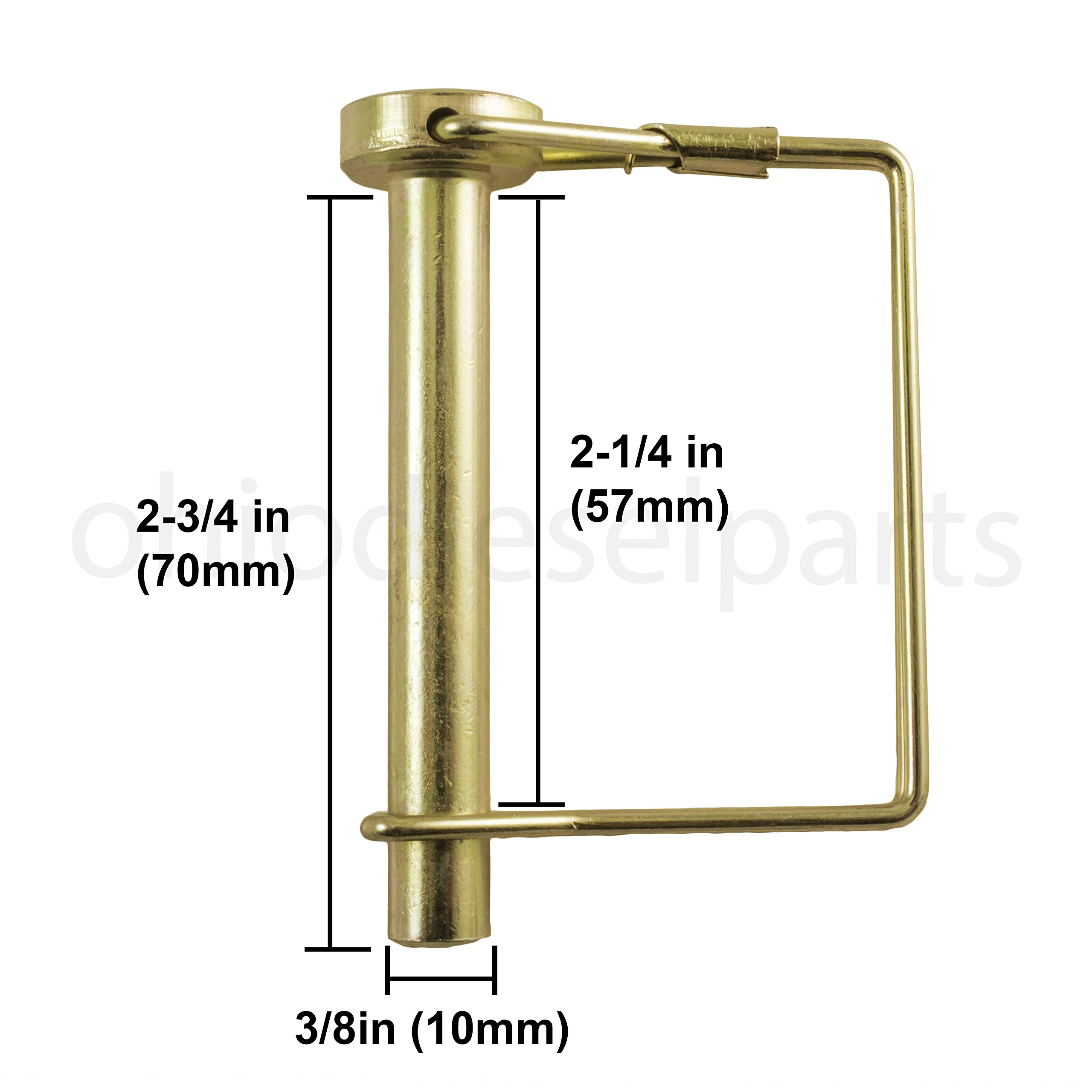 2/2 パトコ PTO Shaft Locking Hitch Pin 1/4