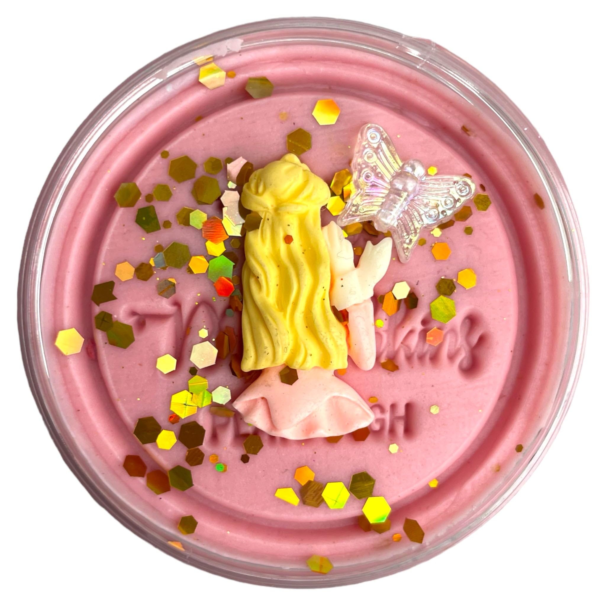 Candy Floss Princess 130g Scented Playdough Pot