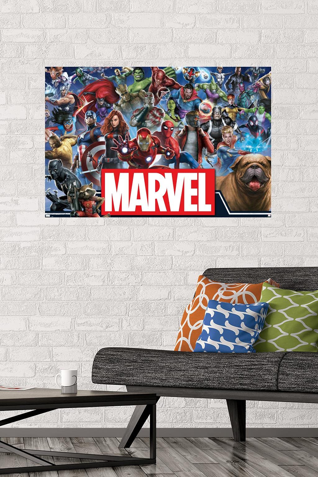 Amazon.com: Trends International 24X36 Marvel Comics Marvel