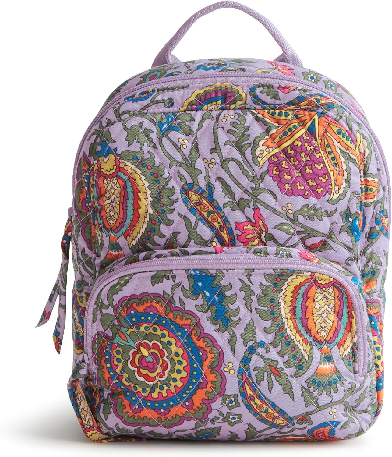 Vera Bradley Women's Premium Cotton Mini Banbury Backpack, Marrakesh, One Size - Image 3