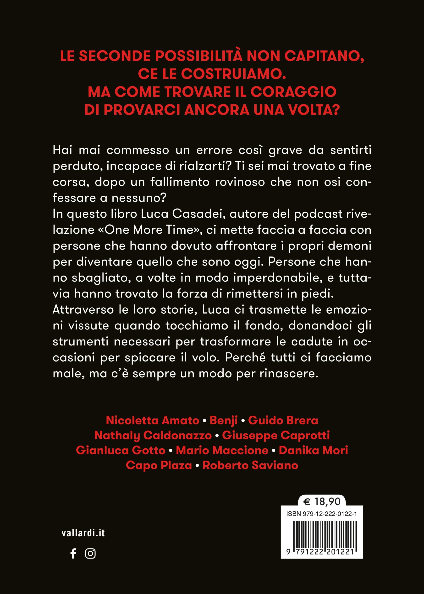 One More Time. Storie di rinascita per imparare a cadere meglio