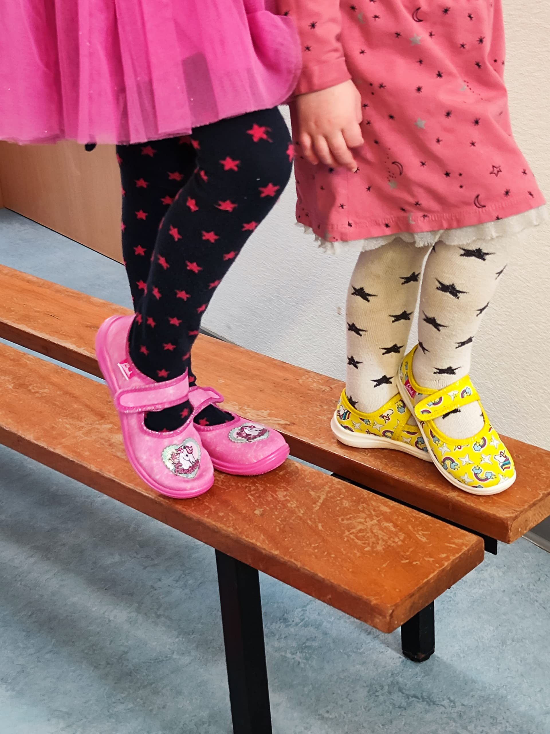 Beck Mädchen Kinder Yellow Dream Hausschuh