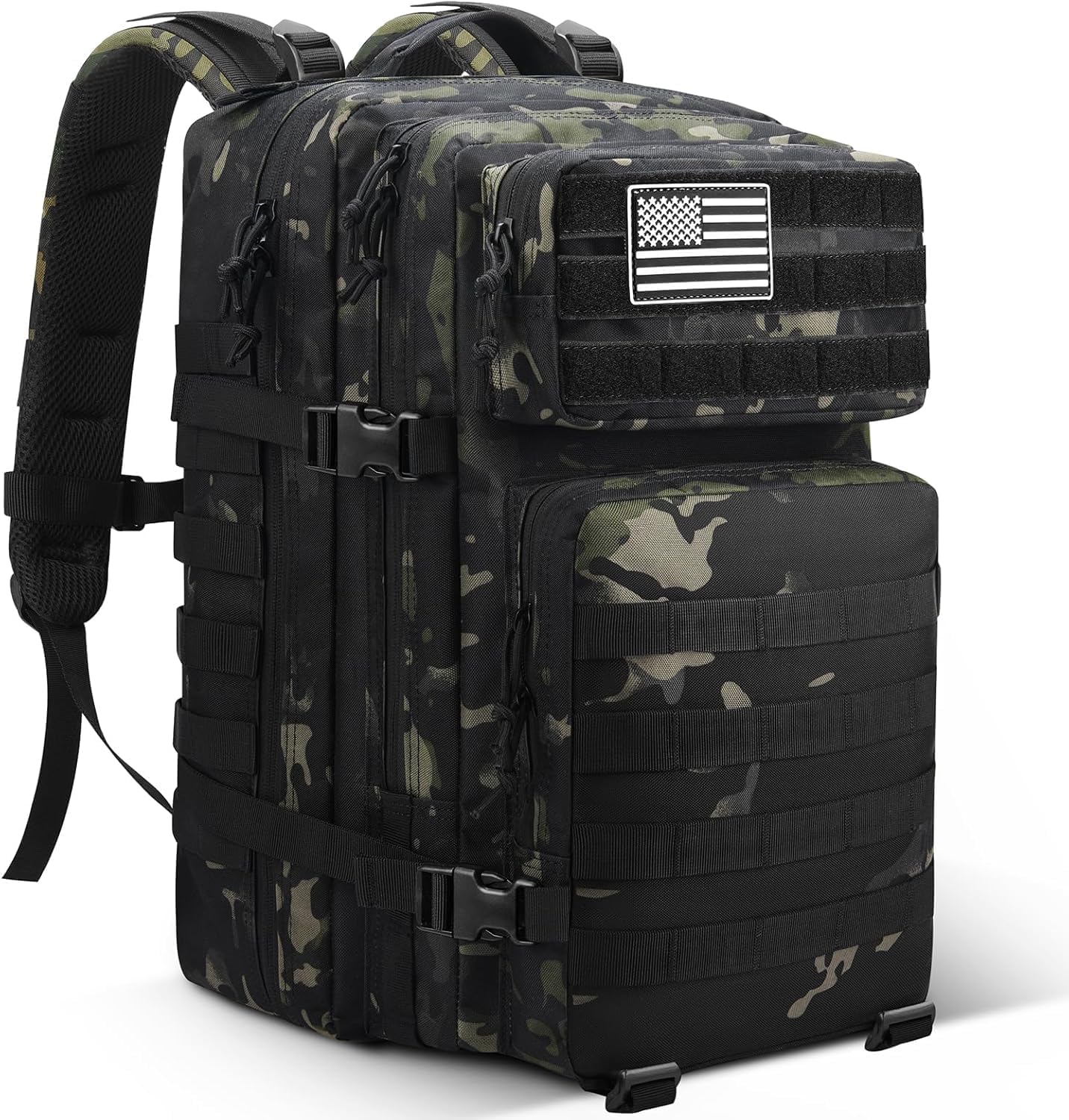 Military Tactical Backpack for Men Army 3 Day Assault Pack Outdoors Hiking Treeking Rucksack with Molle System