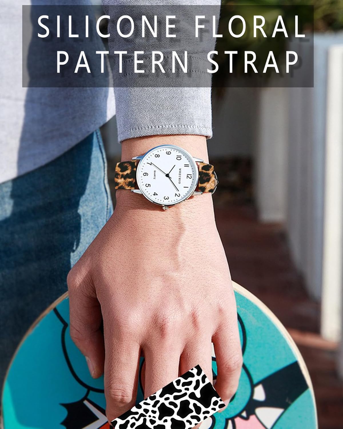 20mm Silicone Sport Bands Compatible for Galaxy Watch 6/Watch 5/Galaxy Watch 4 40mm 44mm/Classic 42mm 46mm/Watch 3 41mm, Active 2 Watch Bands, Replacement Strap for Women Men - Image 5