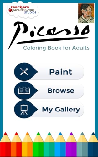 Picasso Coloring for Adults - Coloring Book for Adults – vue 2