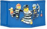 LEGO Kids Minifigure Wallet, Police and Fire, One Size, Lego Wallet