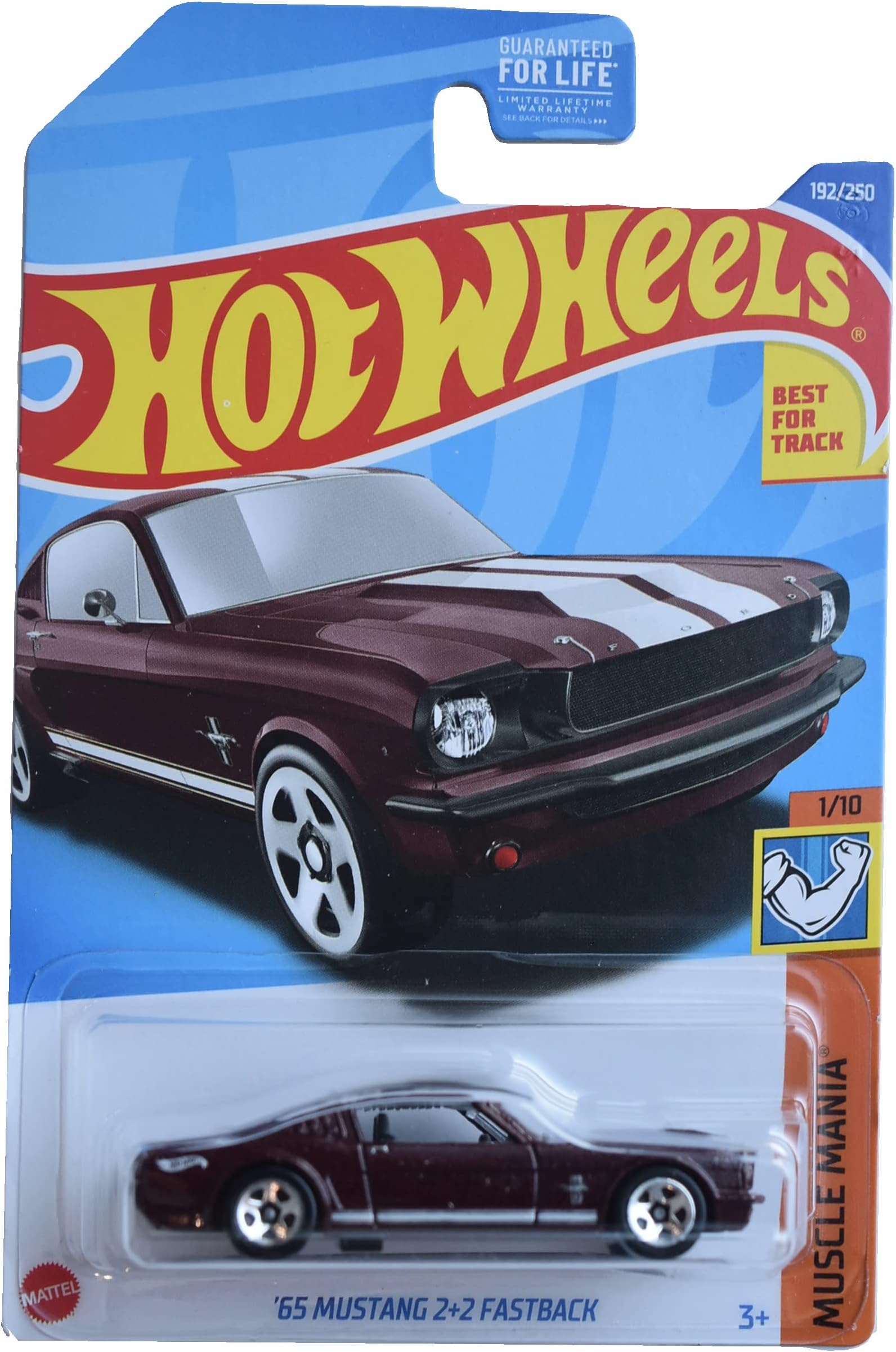 65 Mustang 2+2 Fastback, Muscle Mania 1/10