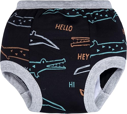 Miniatura 6 de BIG ELEPHANT Pantalones de entrenamiento para bebés, ropa interior absorbente para niños pequeños