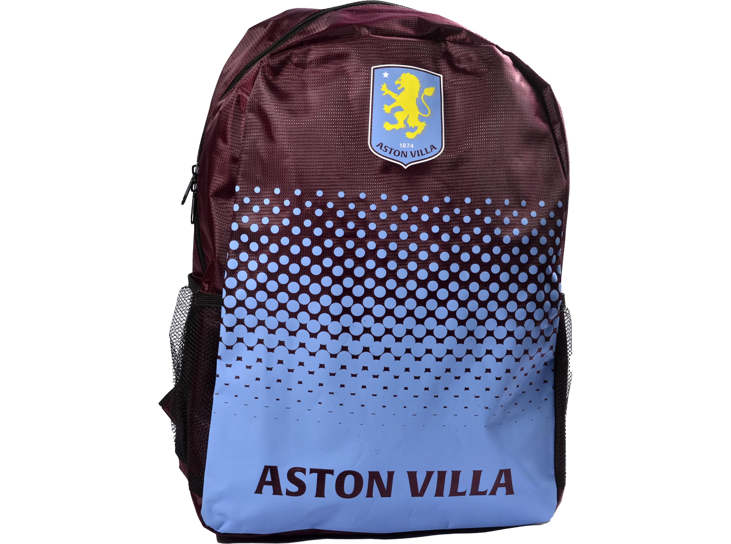 Aston Villa FC Backpack Fade Kids Adult School Office Fan Gift Official Licensed