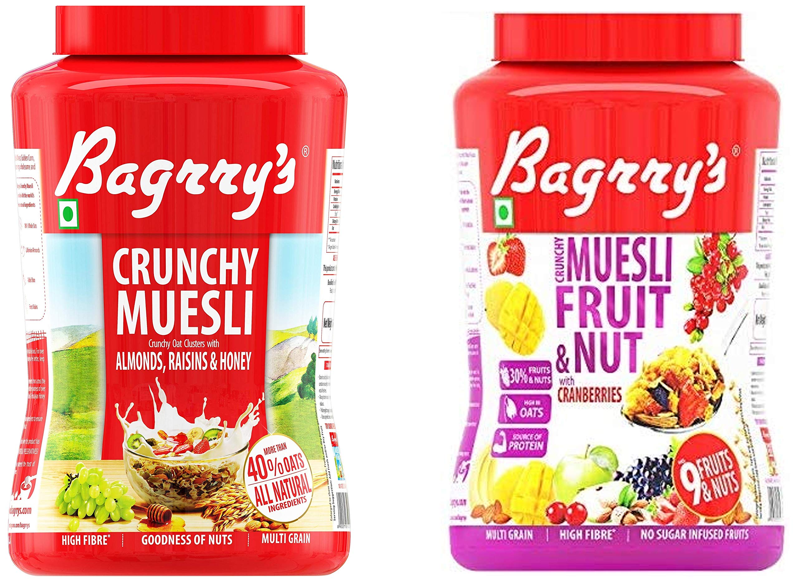 See full amazon price history chart for Bagrrys Crunchy Muesli Oat Clusters with Almonds, Raisins & Honey, 1000 GM + Bagrrys Crunchy Muesli Fruit and Nut with Cranberries, 1000 GM, Jar Bagrrys Crunchy Muesli Oat Clusters with Almonds, Raisins & Honey, 1000 GM + Bagrrys Crunchy Muesli Fruit and Nut with Cranberries, 1000 GM, Jar (B08GQ898Q6) Amazon Price History, Amazon Price Tracker