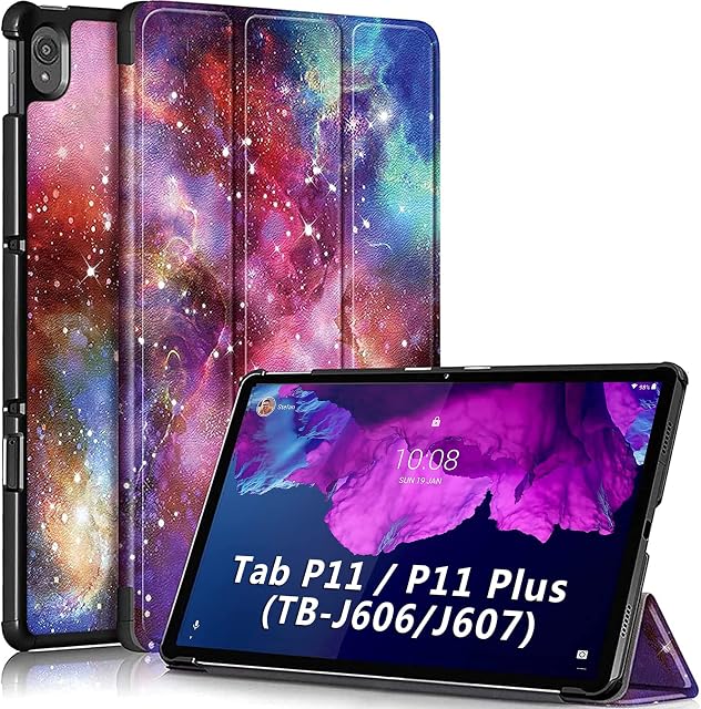 KATUMO for Lenovo P11 Plus Case, Slim Folio Case for Lenovo Tab P11 Plus/ P11 11" (TB-J606F/TB-J616F) Cover with Auto Wake-up