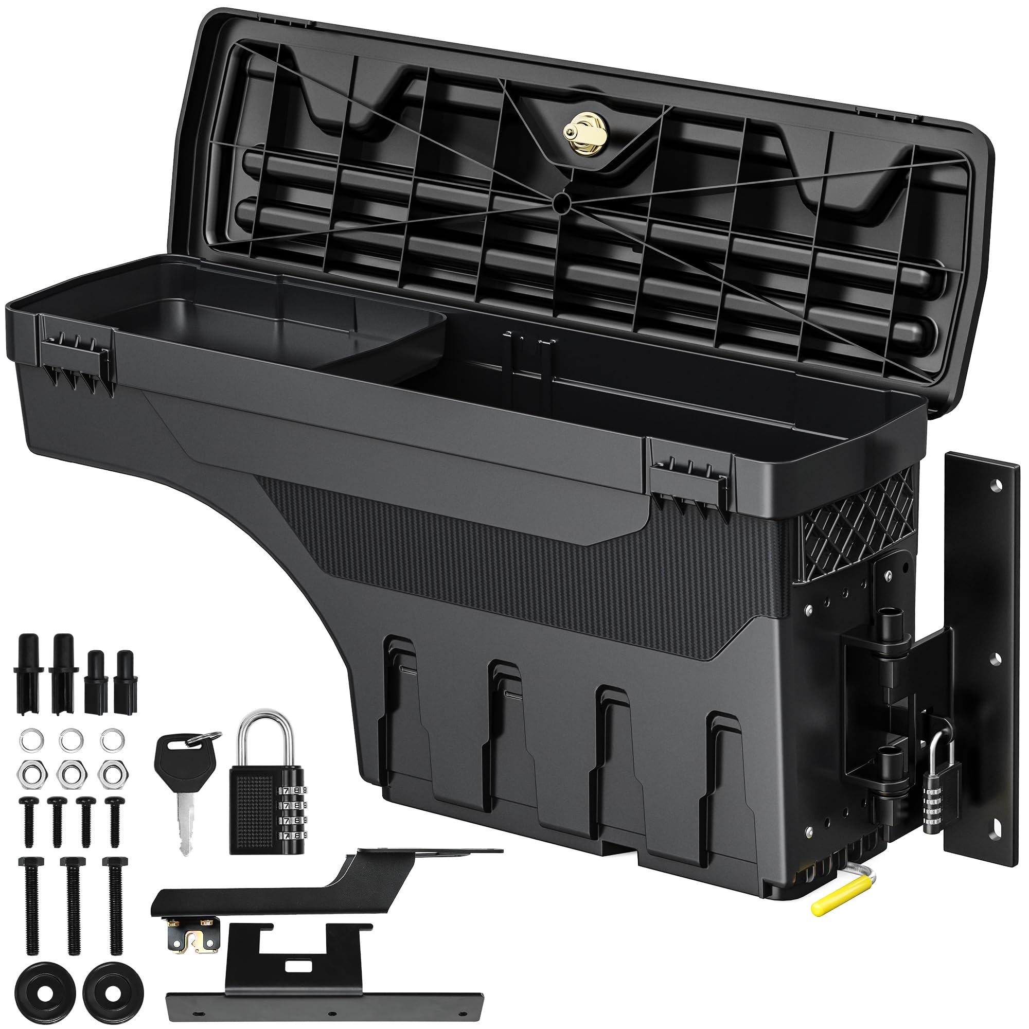 Amazon.com: oEdRo Truck Bed Storage Tool Box Fits 2015-2025
