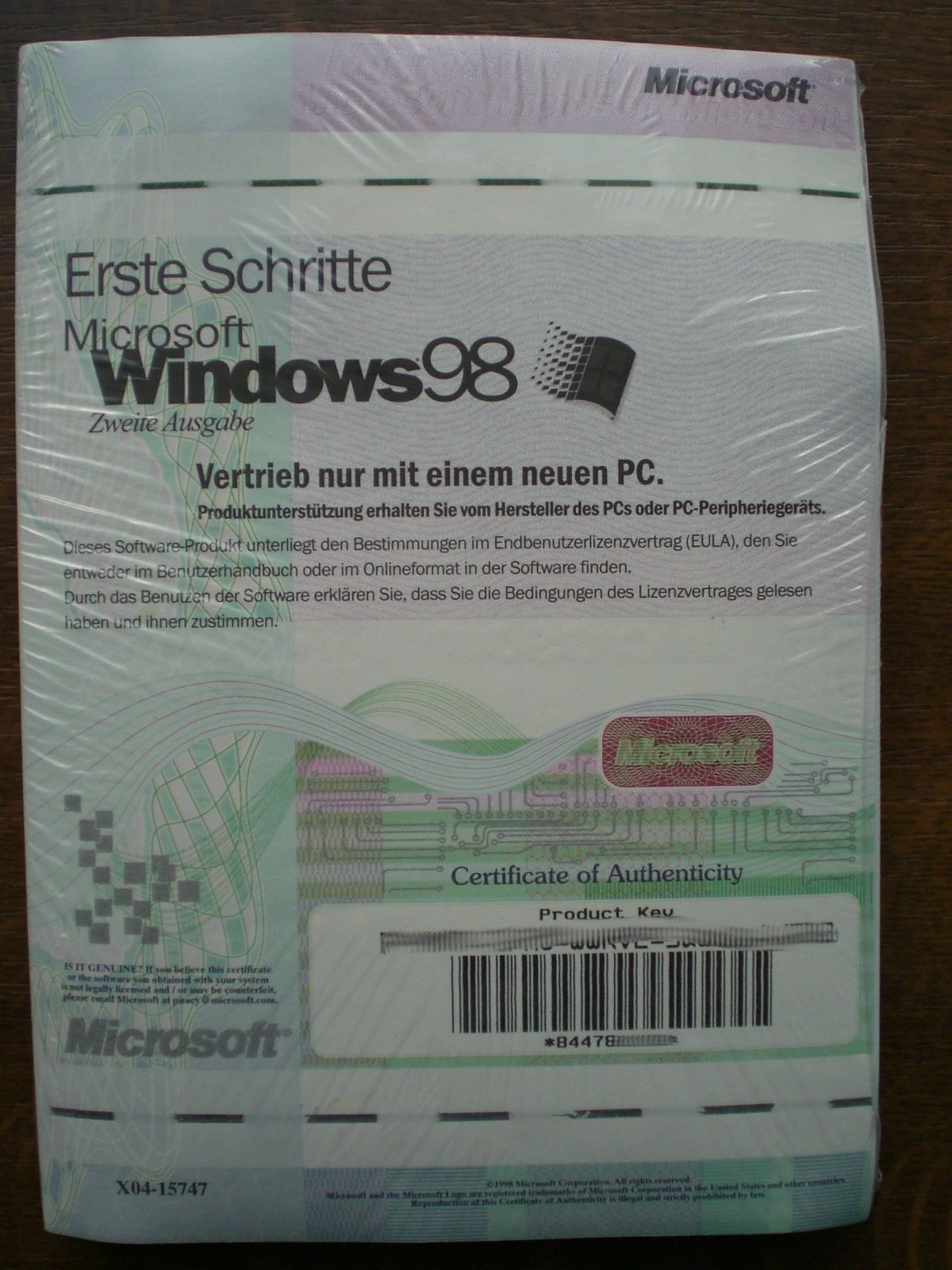 Microsoft Windows 98 Zweite Ausgabe
