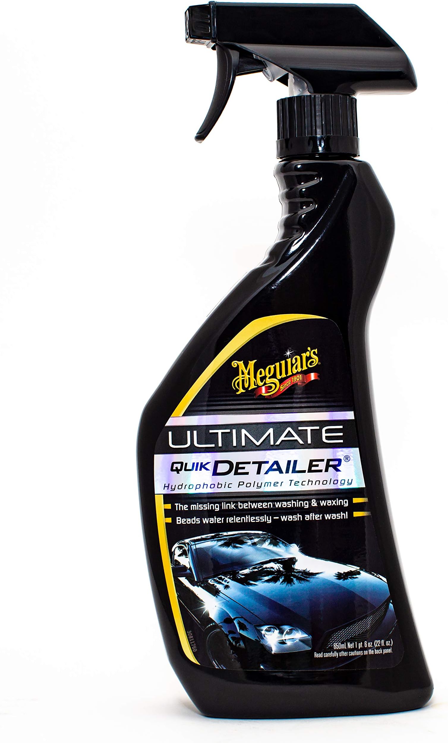 Meguiar's G14422EU Ultimate Quik Spray Detailer 650ml Hydrophobic Polymer Technology