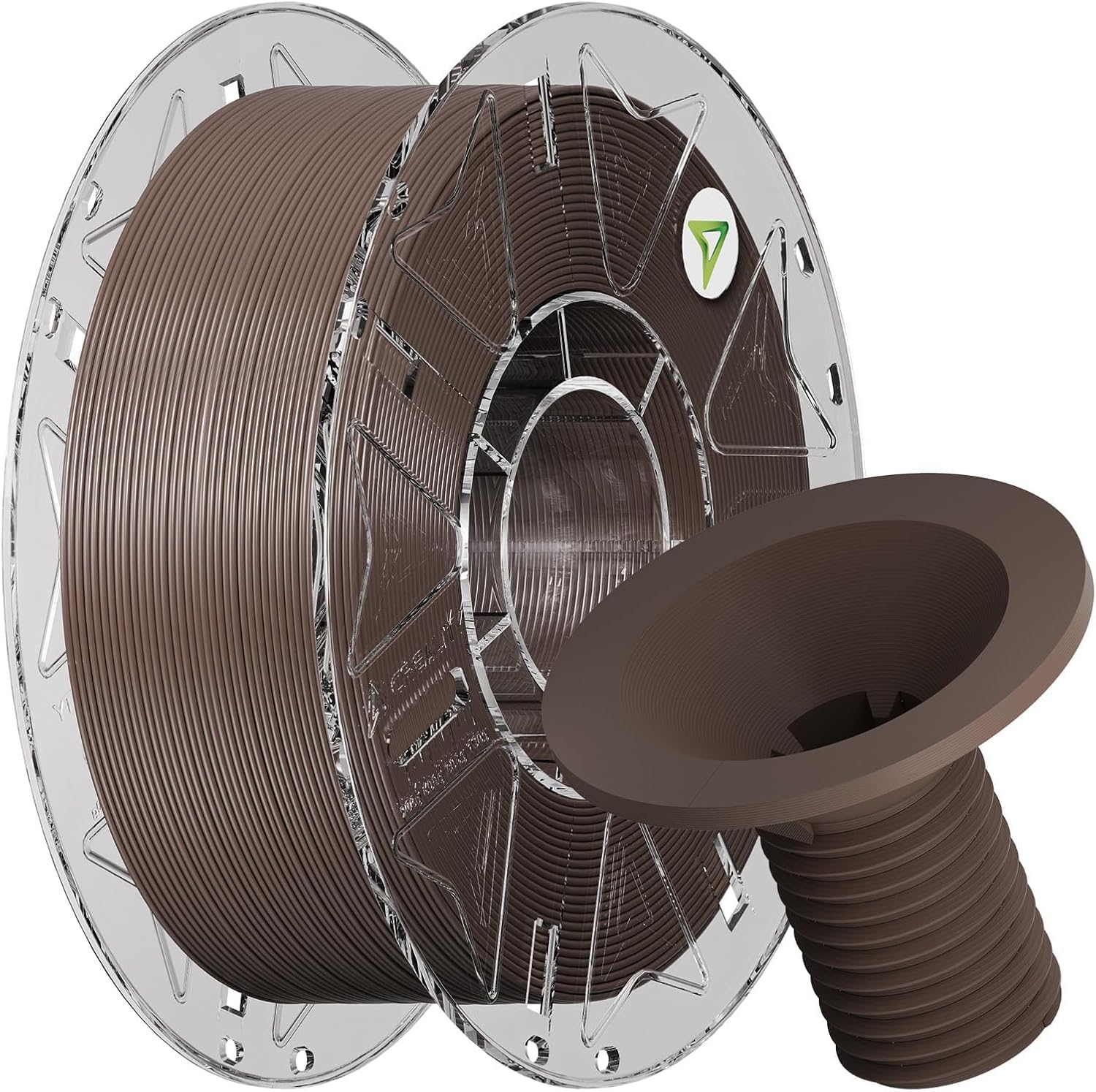 Creality Hyper PETG-CF Filament pour imprimante 3D, texture mate, moins d'encrassement, durable et résistant pour les pièces extérieures, 1,75 mm, impression intelligente RFID (bleu thé au lait)