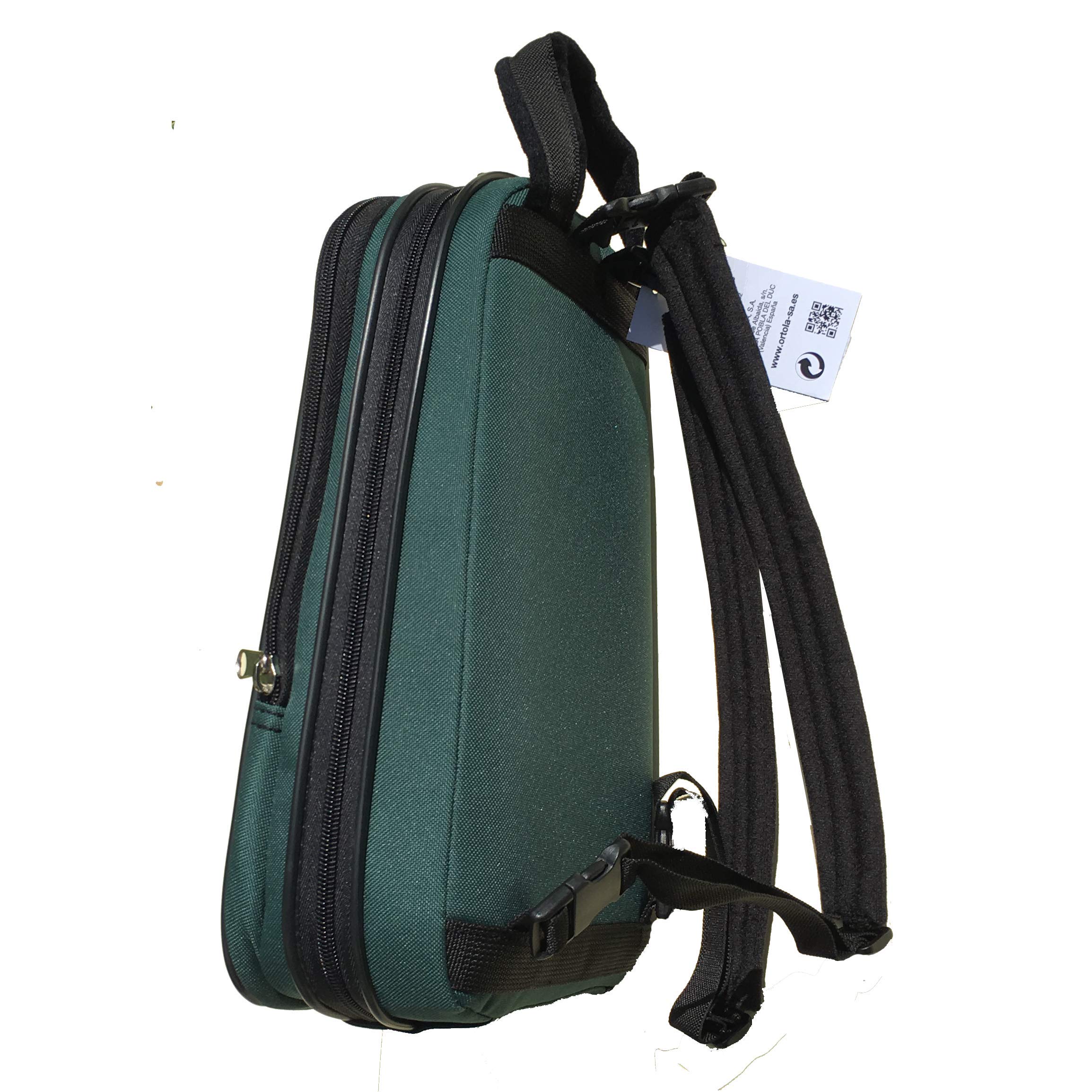Ortola 0606-010 - Estuche clarinete, color verde