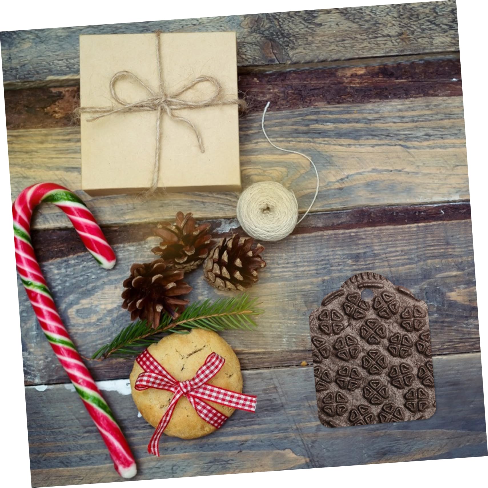 Lurrose 3 Ensembles Moules En Silicone De Noël Chocolat De Noël Moule De Bougeoir Décoration Mini Moules À Gâteaux Presse-cookie Moule À Cake Pops Fondant Poêle Gel De Silice 6 Pièces * 3