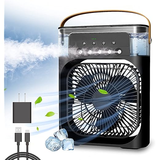 TakshHaven Mini Air Cooler Fan Portable High Speed Water Coo