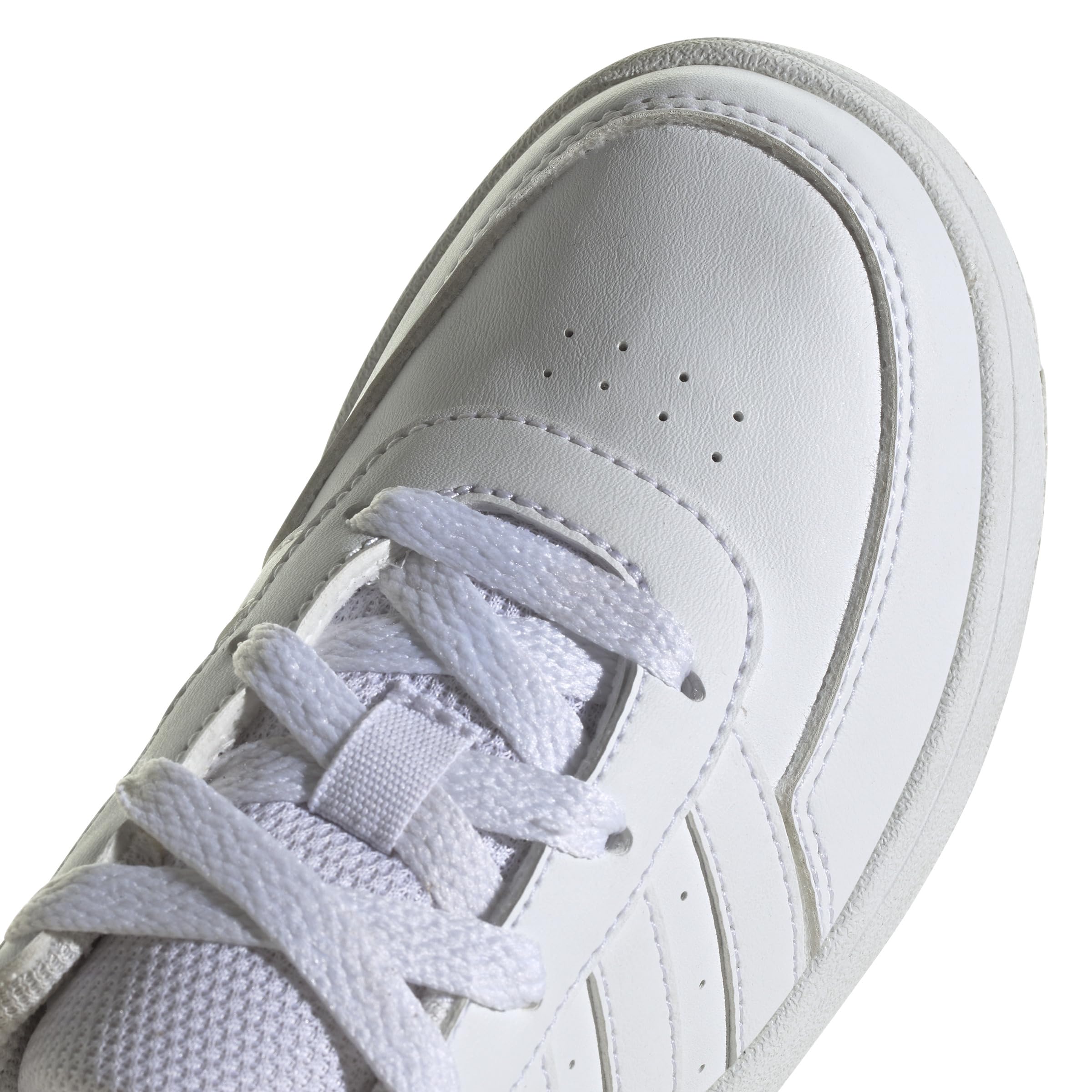 adidas Breaknet Lifestyle Court Lace Shoes, Zapatillas Unisex niños, Cloud White Cloud White Grey One, 38 2/3 EU