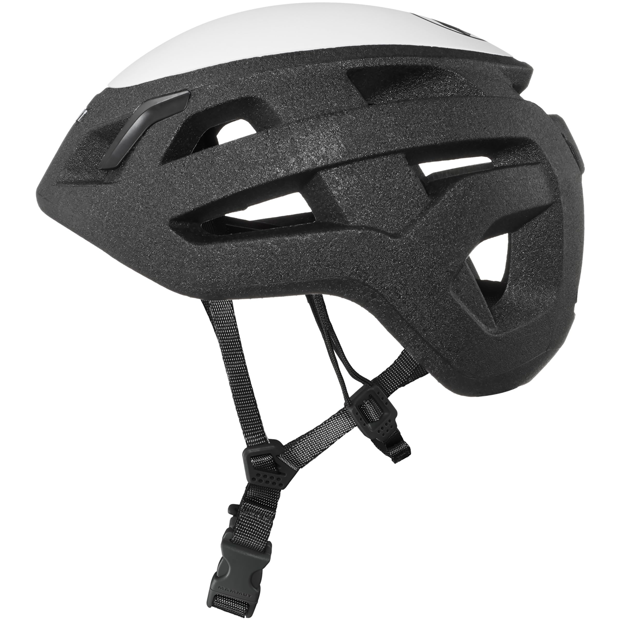 Mammut Unisex Wall Rider 2.0 kask wspinaczkowy, biało-czarny, 52-57 cm
