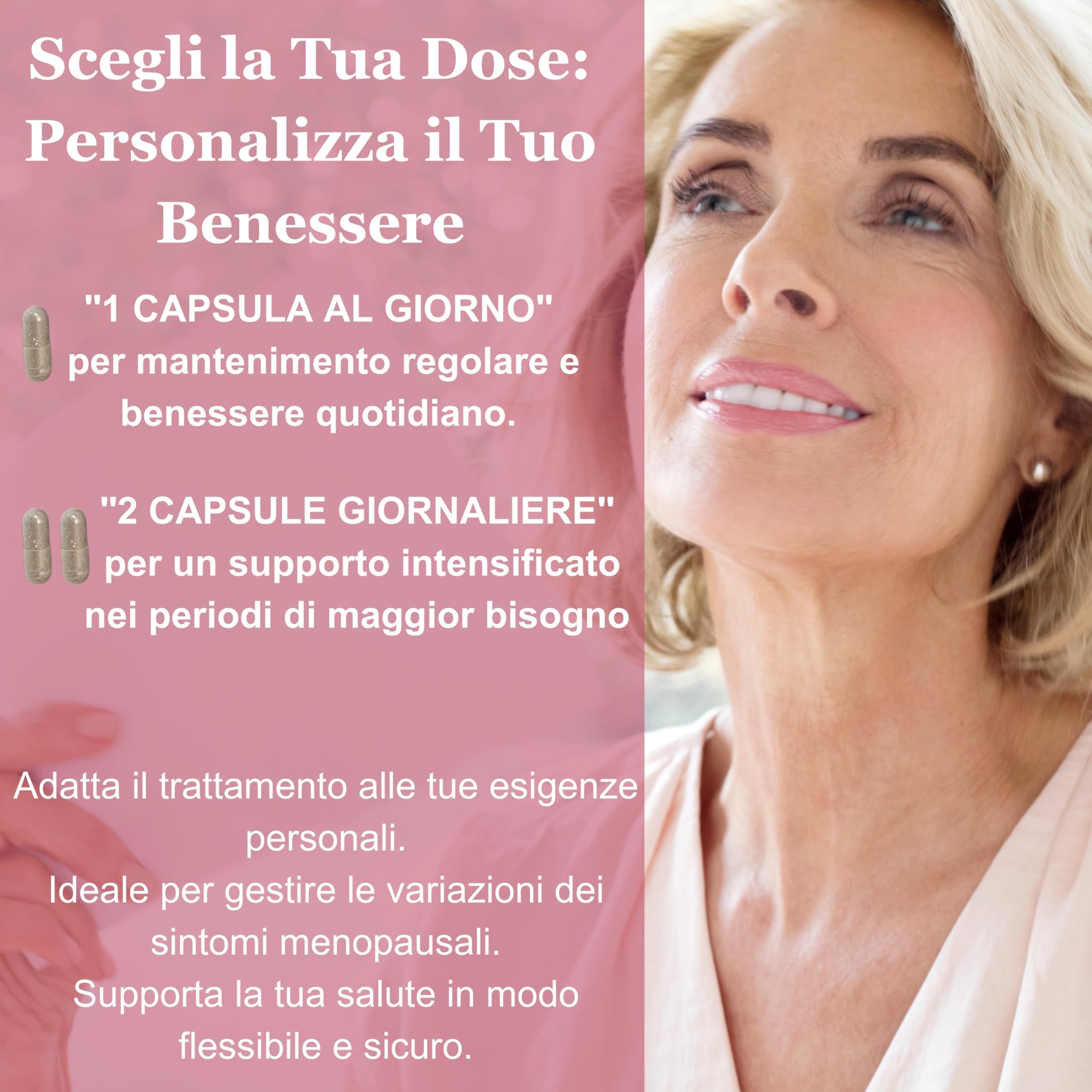 Vampa Stress Menopausa Integratori (120cps 4MESI) con Isoflavoni Trifoglio Rosso forte, Cimicifuga Kudzu, Vitamina D3, B6, B12 controlla Vampate di Calore, Sbalzi d’Umore, Nutra Xplus