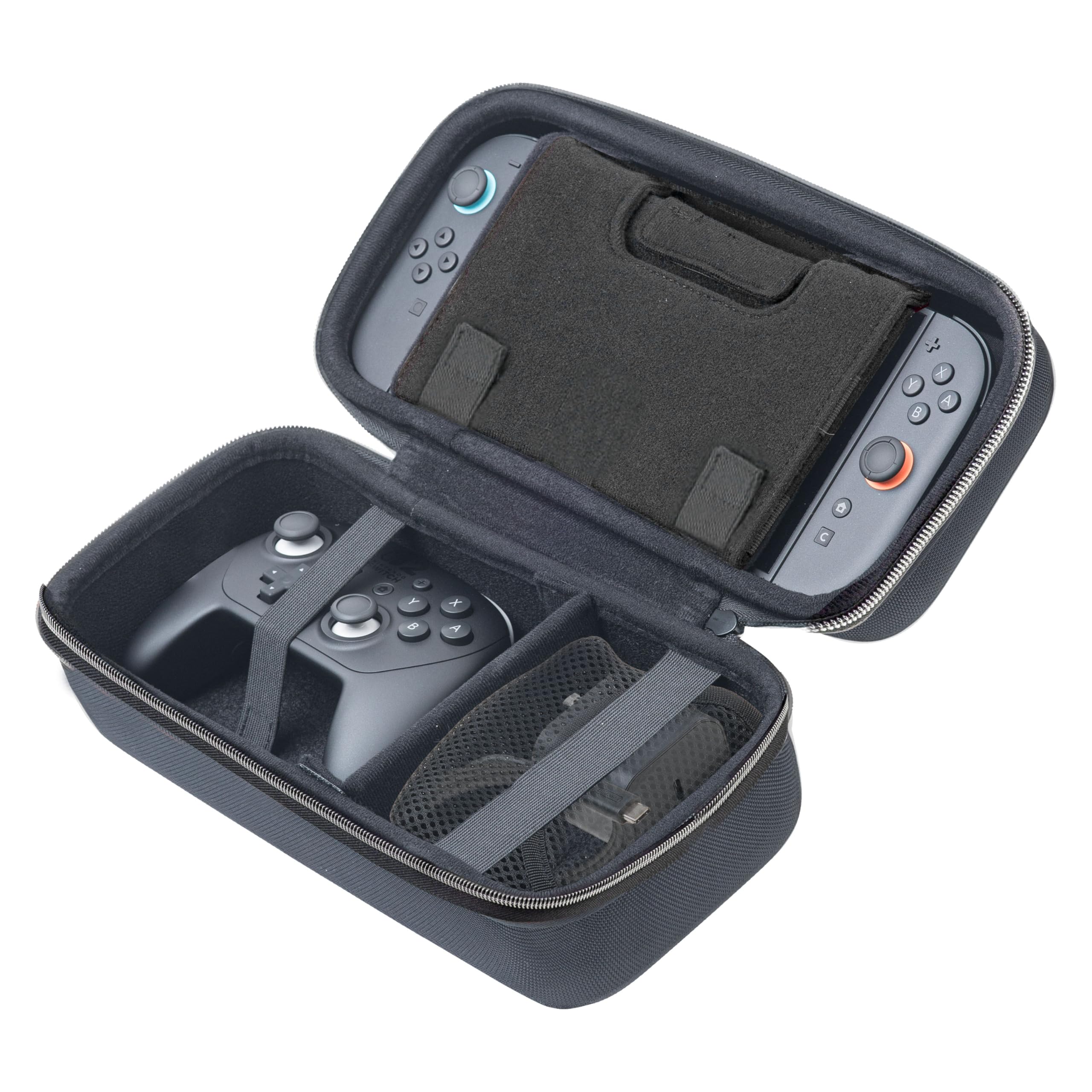 R.D.S. Industries, INC. - Game Traveler Deluxe etui podróżne na Nintendo Switch, Nintendo Switch 2, OLED, czarne (MC40)