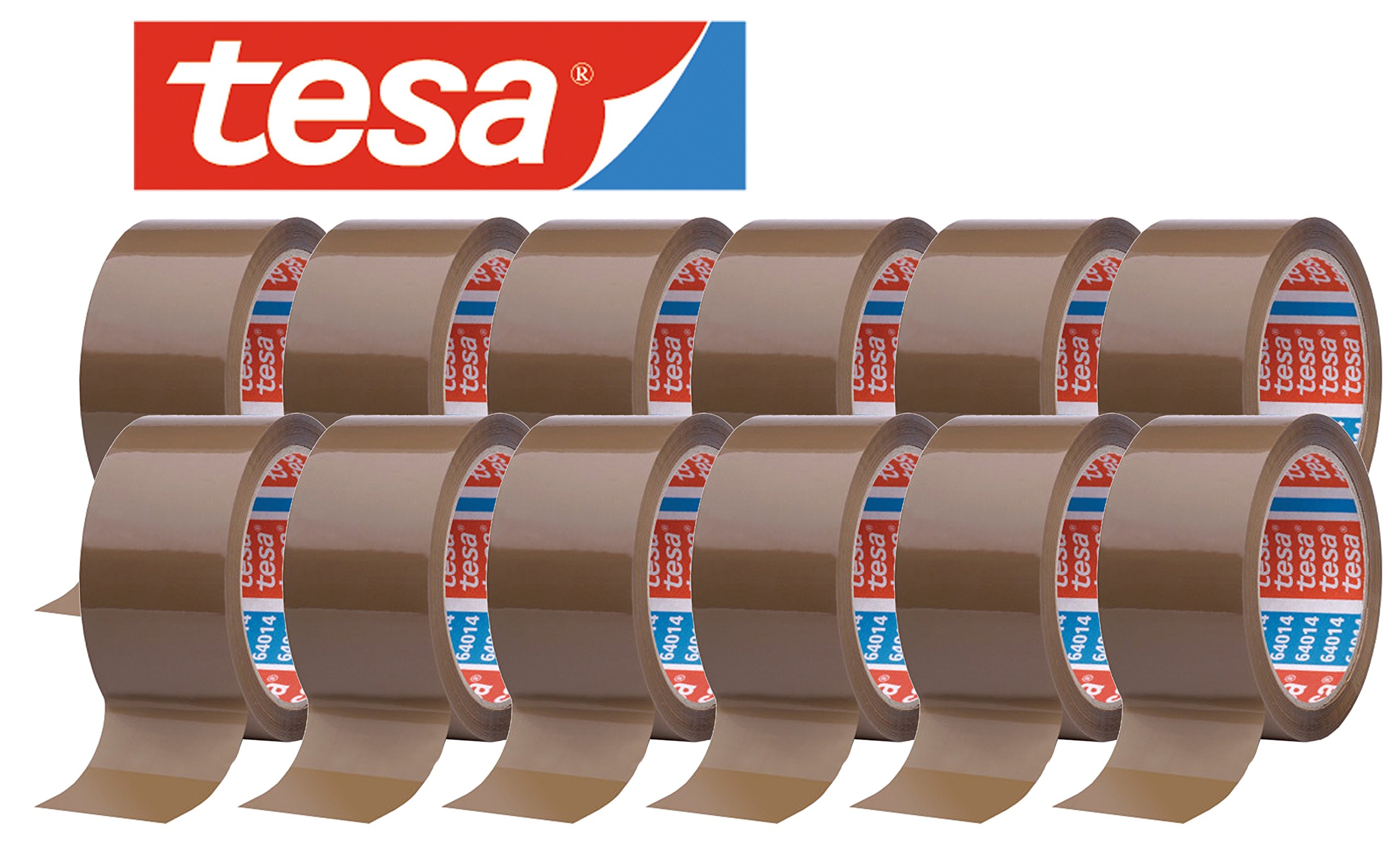 tesa Packband-Abroller mit 14 Rollen tesapack 66m x 50mm