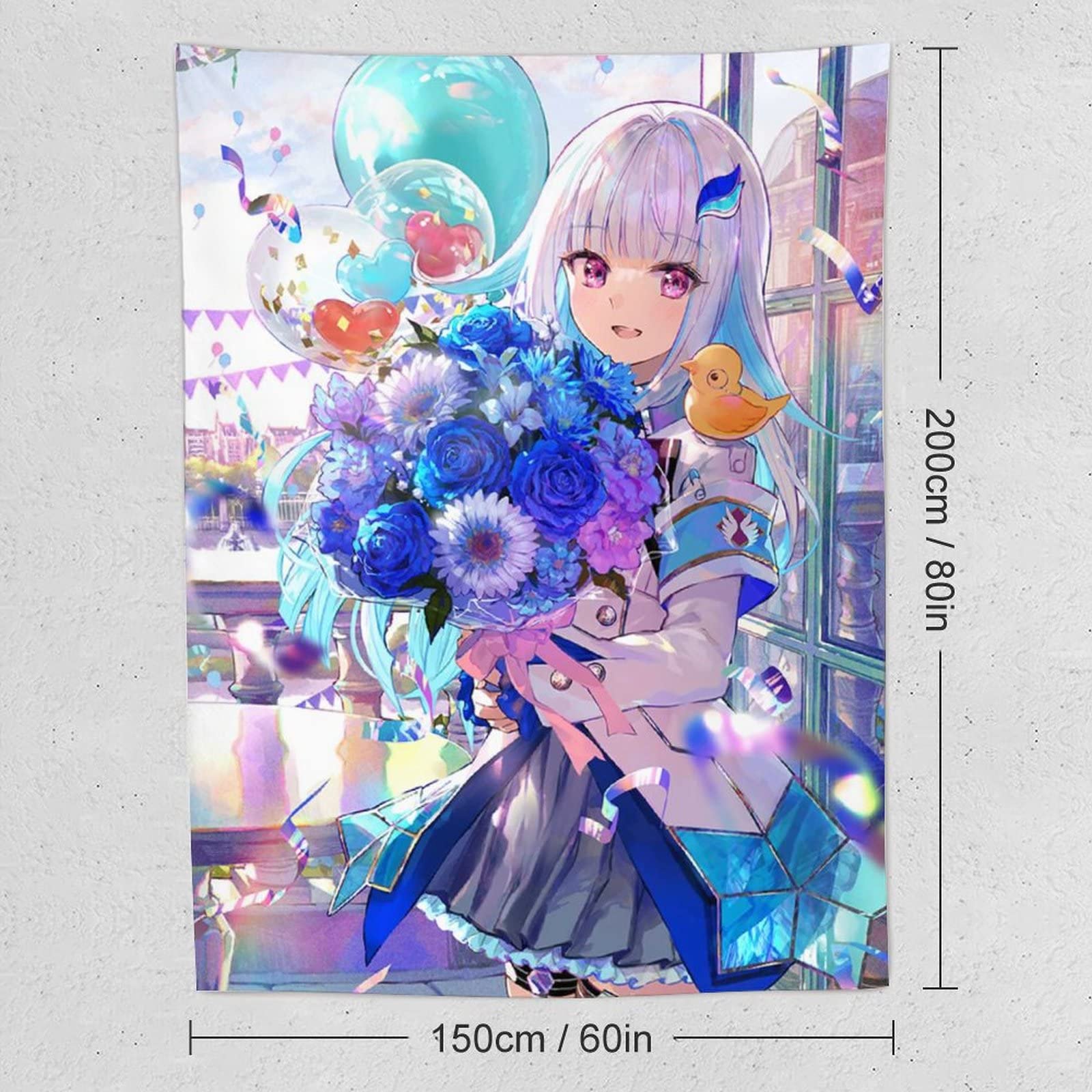 Amazon.co.jp: タペストリー 可愛い キャラクター柄 リゼ・ヘルエスタ 