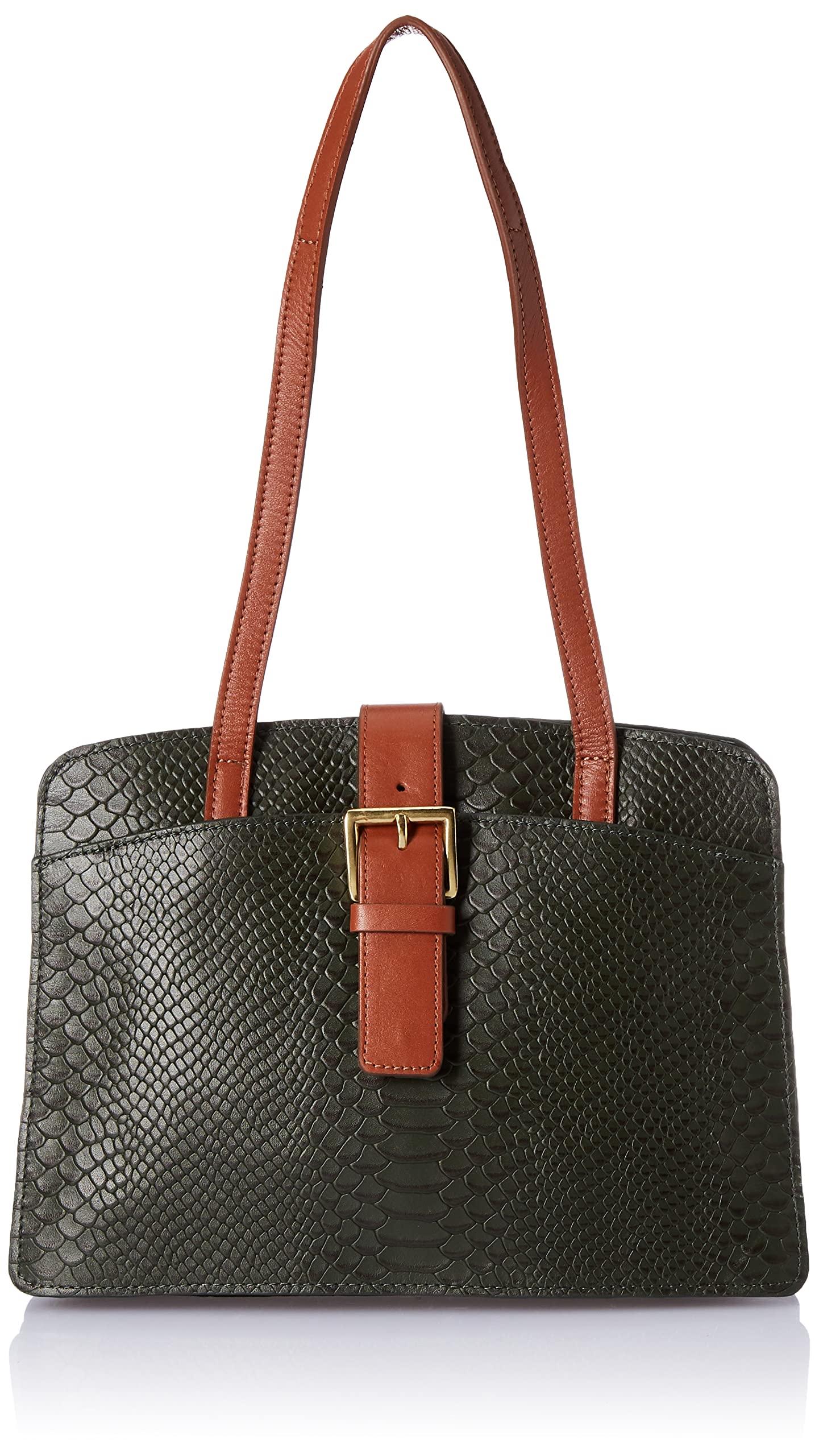 Isle Locada by Hidesign Women's Travel Leather Lightweight Shoulder Handbag Tote, Sling, Purse with Zip Closure